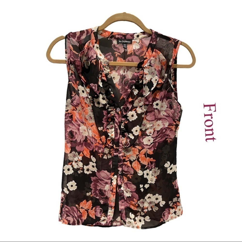 Le Chateau XS Sleeveless Blouse